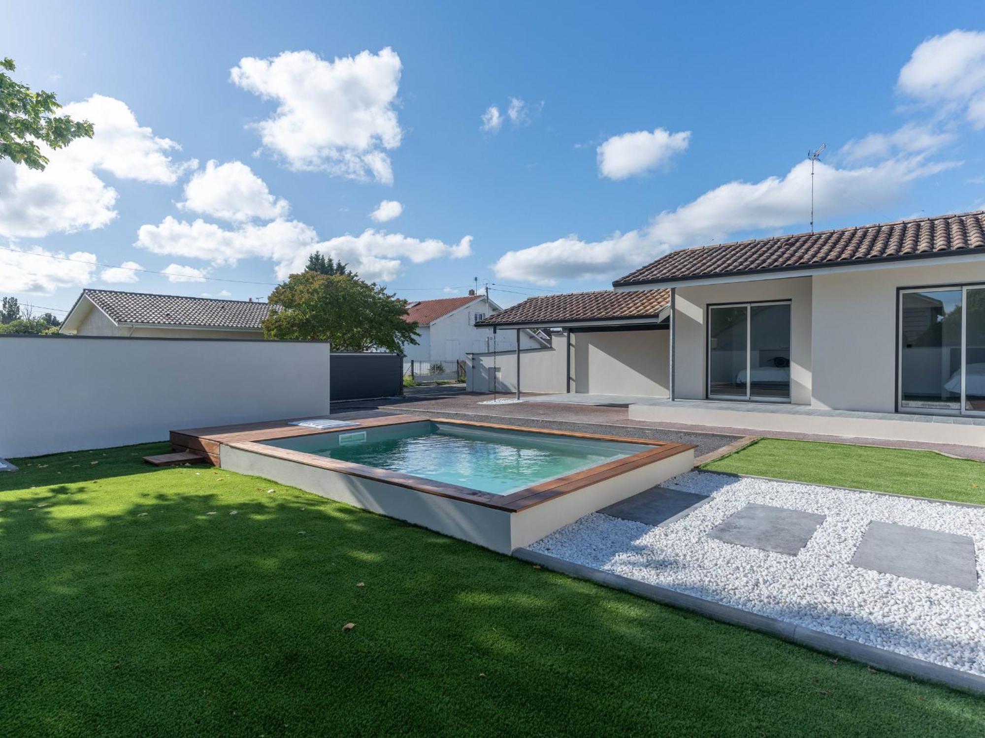 Maison Renovee, Climatisee, Piscine, Parentis En Born - Proche Centre Et Plage - Fr-1-319-561 Villa Exterior photo