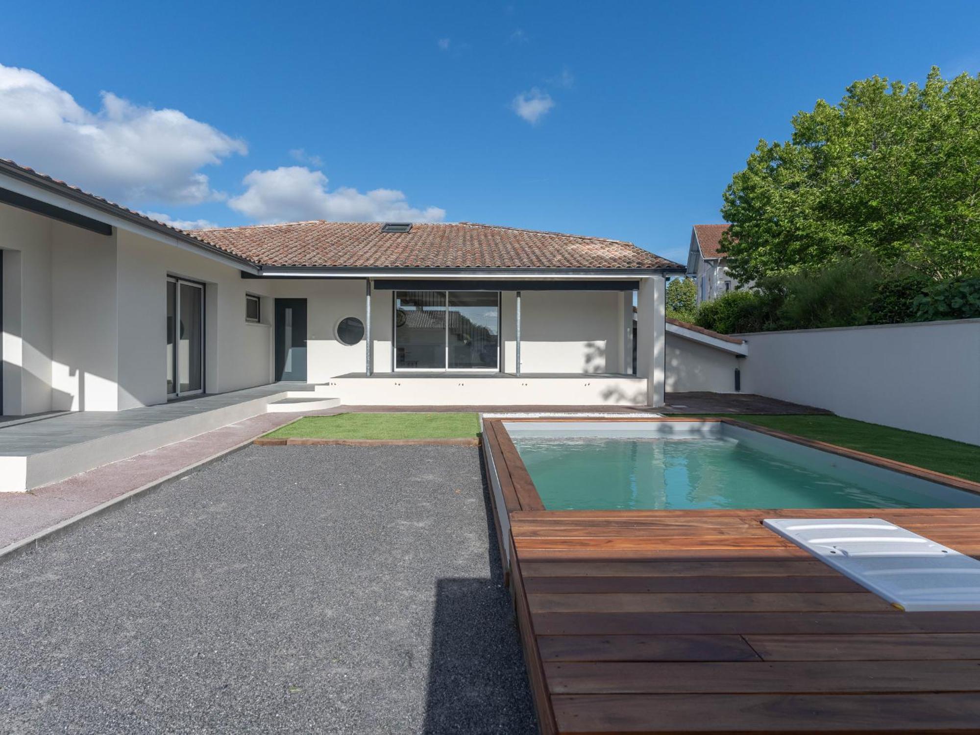 Maison Renovee, Climatisee, Piscine, Parentis En Born - Proche Centre Et Plage - Fr-1-319-561 Villa Exterior photo